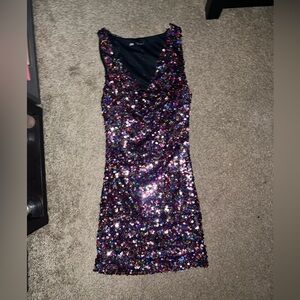 Zara party mini dress